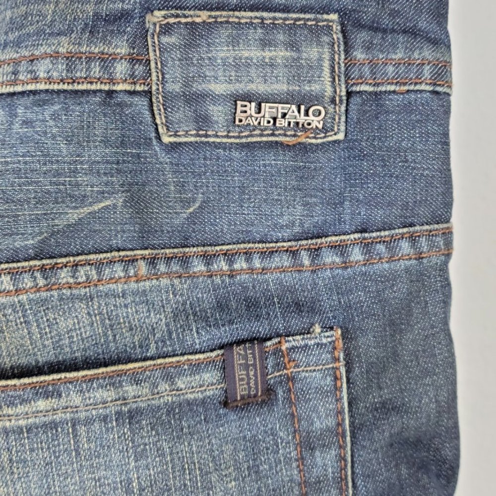 BUFFALO king relaxed jeans blue Sz 40x32 - Picture 5 of 9